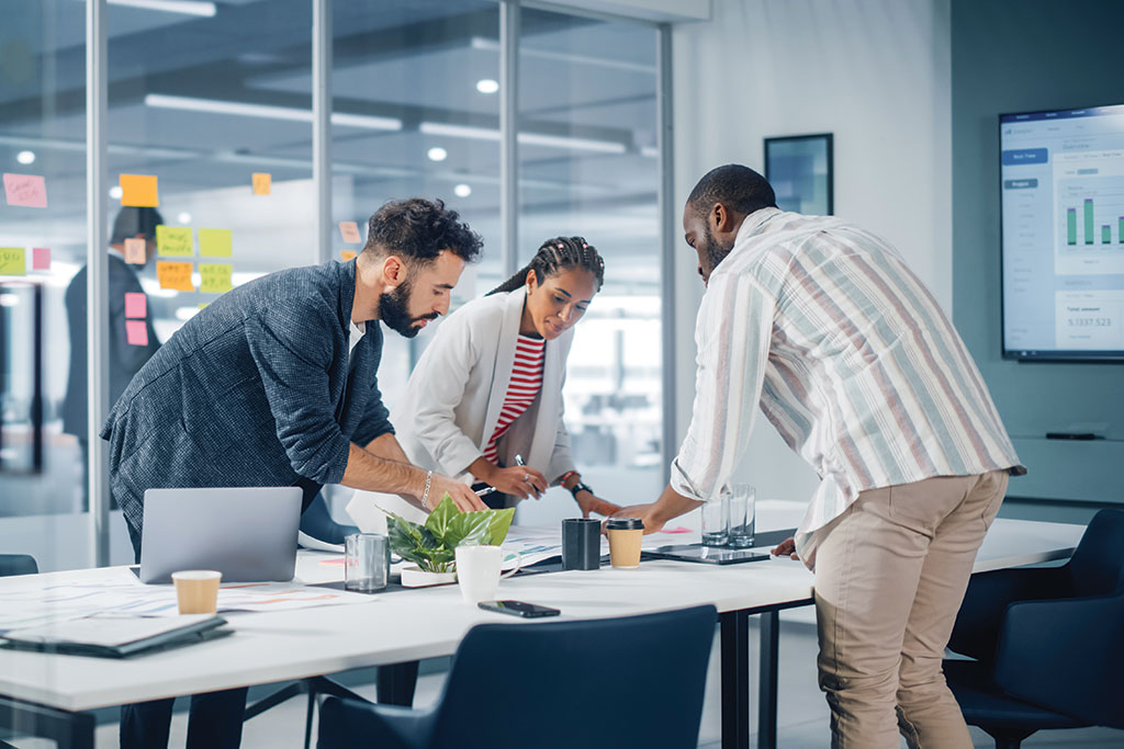 Group of people in meeting