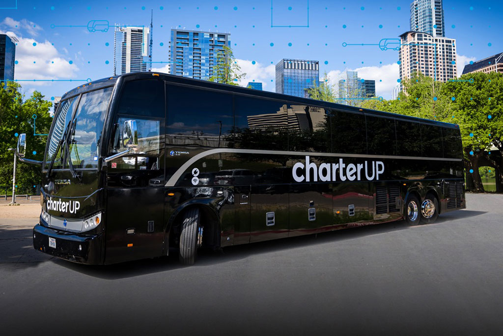 CharterUp charter bus