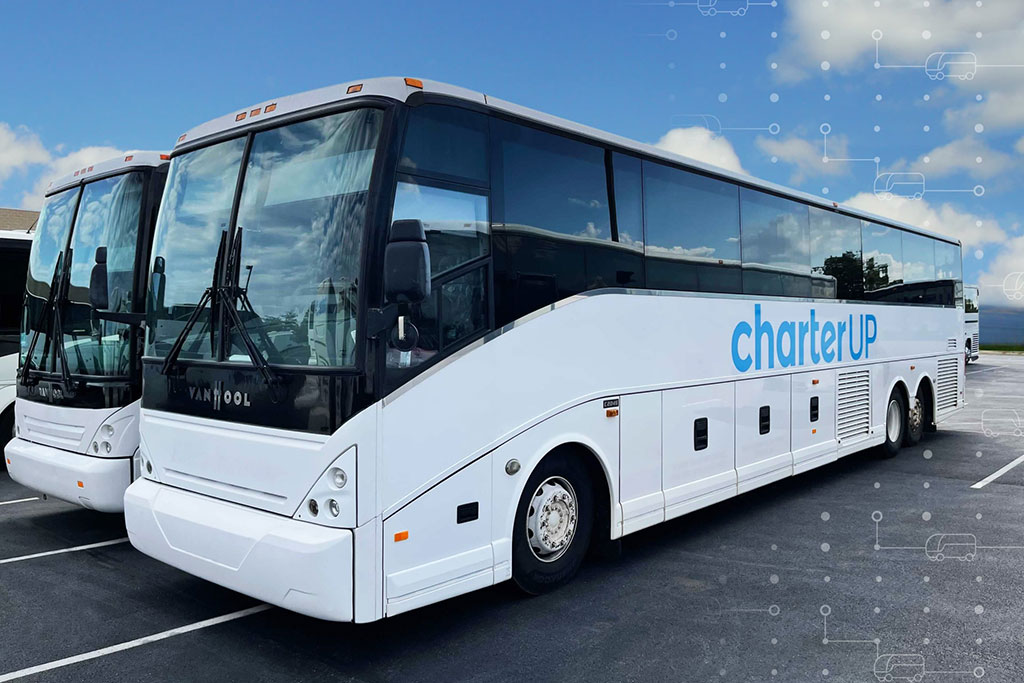 CharterUp charter bus