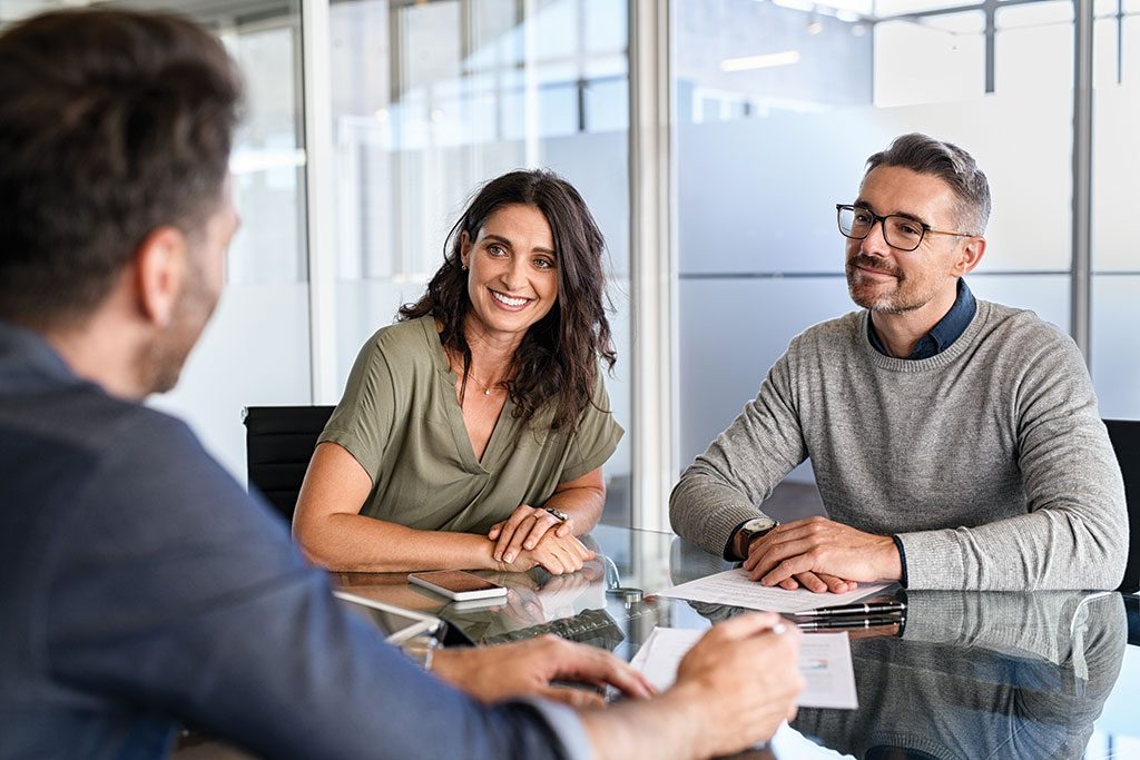 Lady in meeting