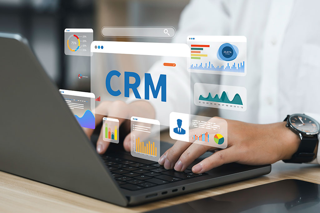 CRM icon graphics