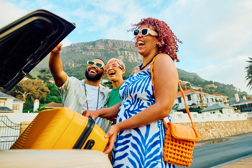 People on vacation