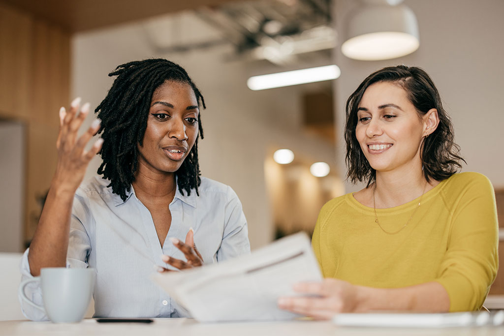 Women working