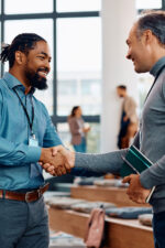 Business people shaking hands