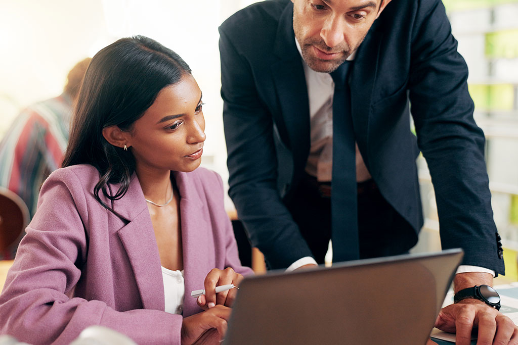 Business people working