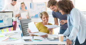 Business people working