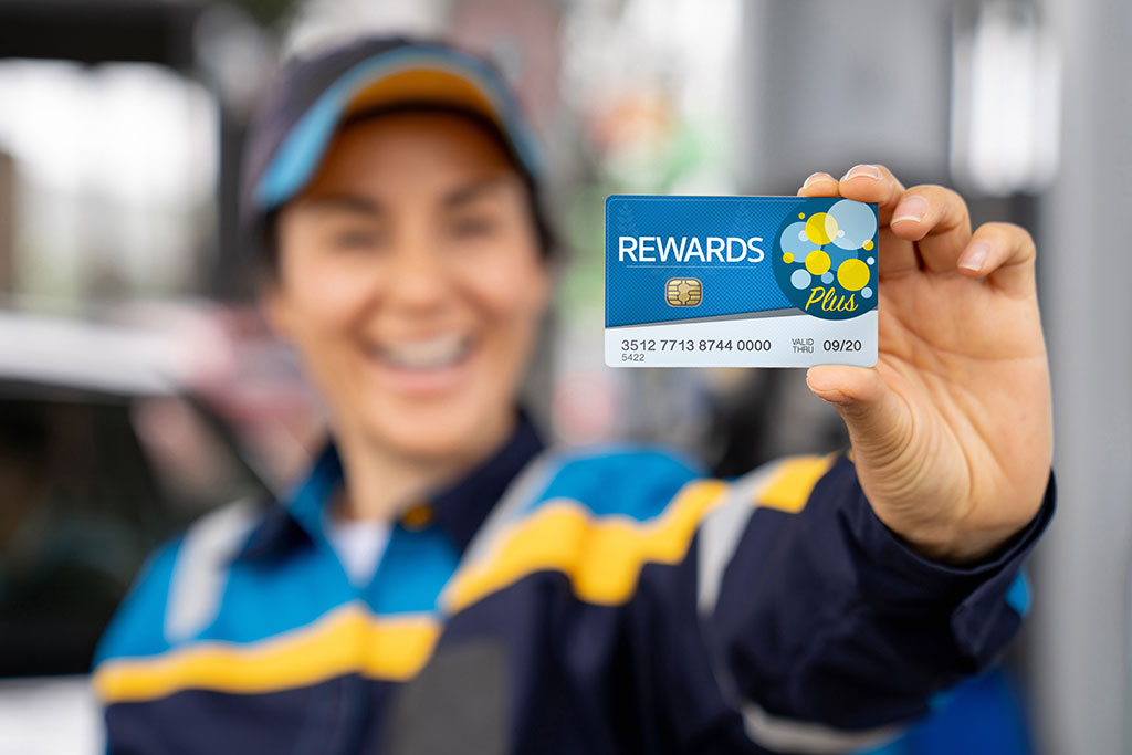 Rewards program card